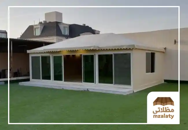 تصميم بيت شعر في الحوش,تركيب بيت شعر في الحوش,بيوت شعر في الحوش