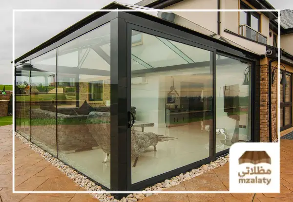 غرف زجاجية,تركيب غرفه زجاجيه,غرف زجاجية جاهزة