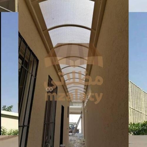 مظلات لكسان شفاف