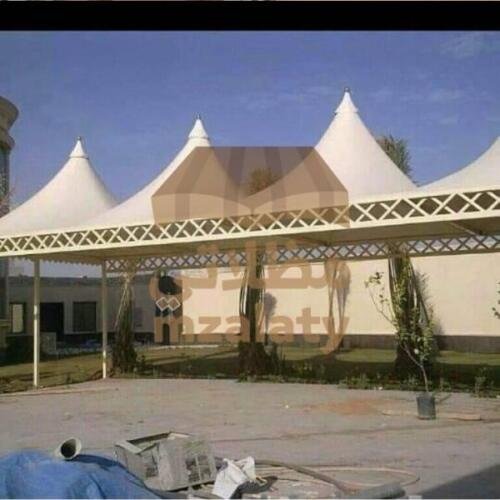 مظلات هرمية بالرياض