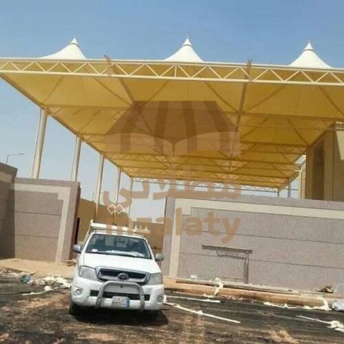 مظلات حديد بالرياض للسيارات
