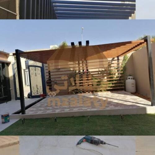 مظلات خشبية مميزة